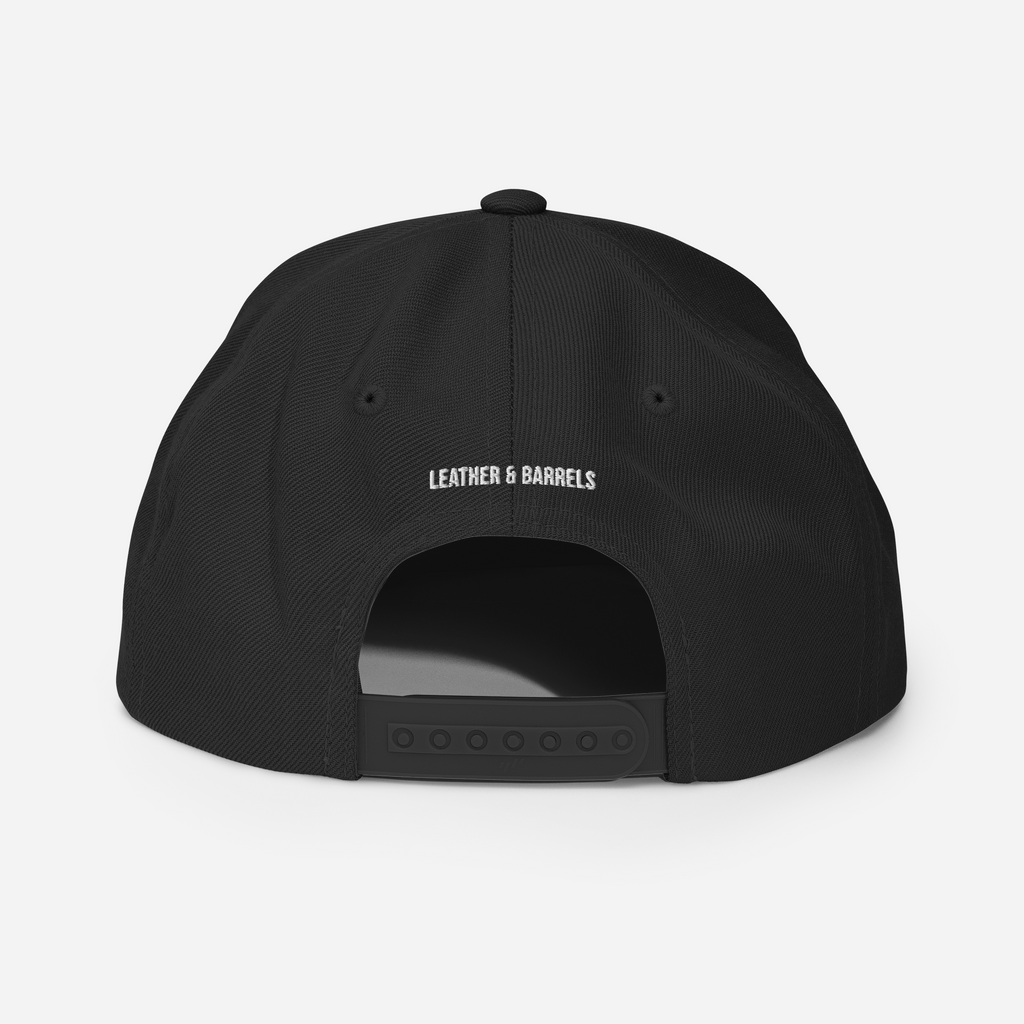 Leather and Barrels - Snapback Hat