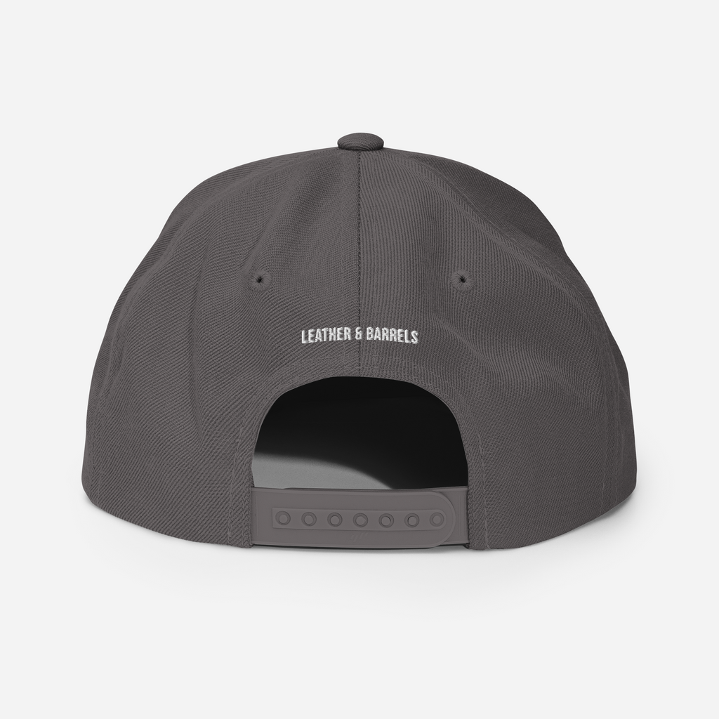 Leather and Barrels - Snapback Hat