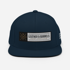 Leather and Barrels - Snapback Hat