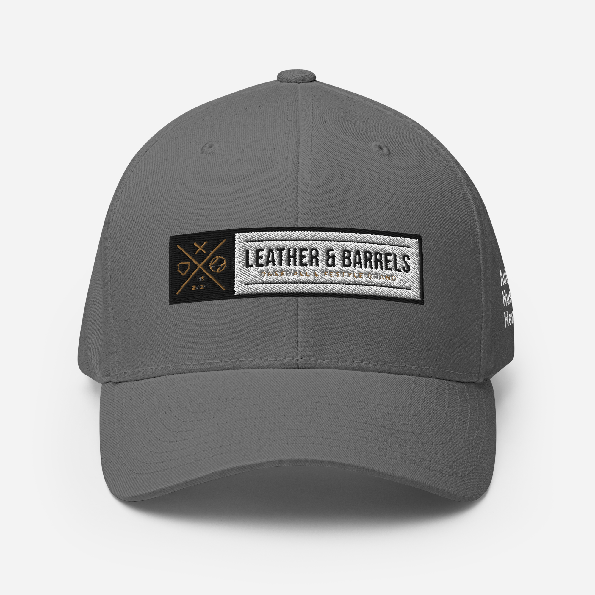 Leather and Barrels - Fitted Cap
