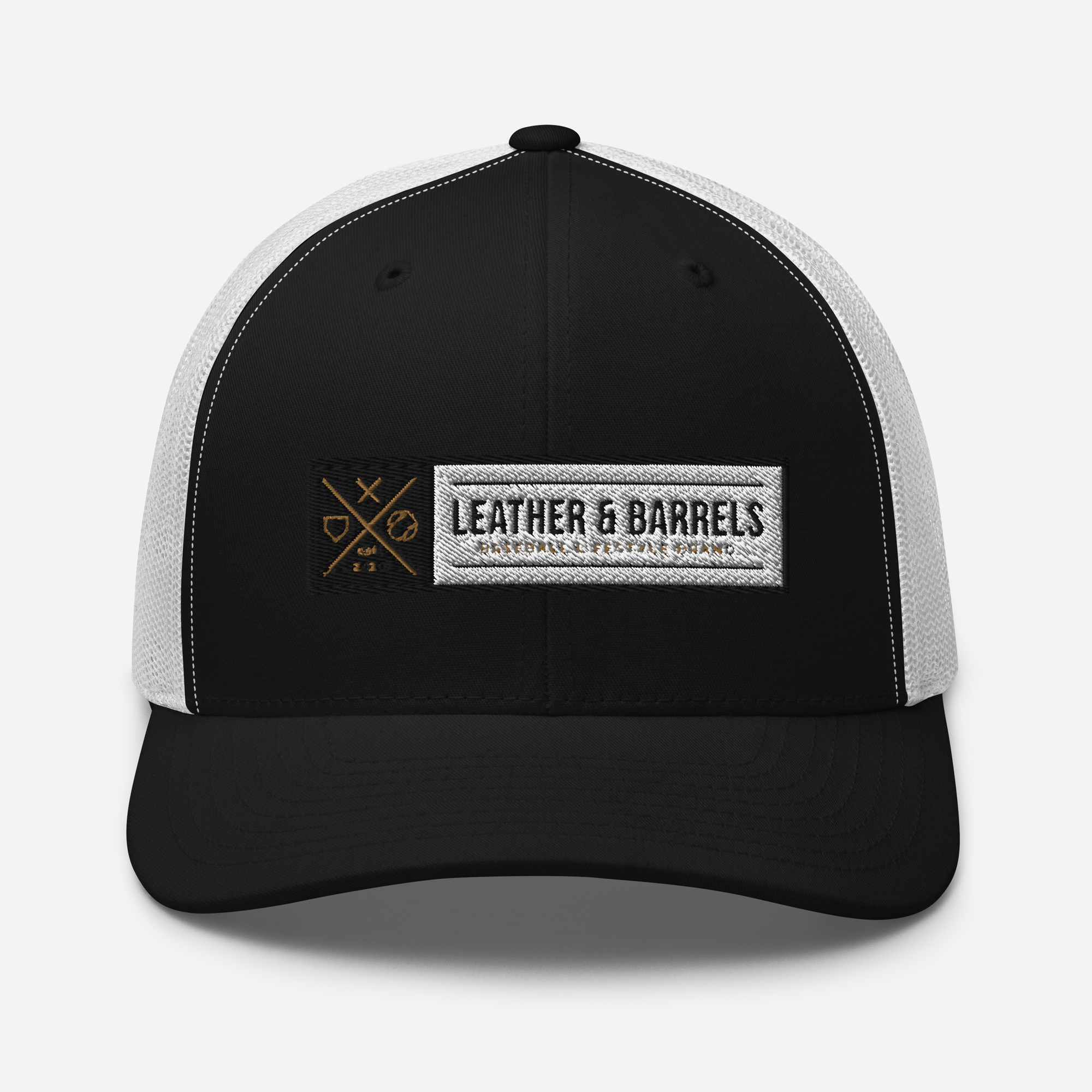 Leather and Barrels - Trucker Cap