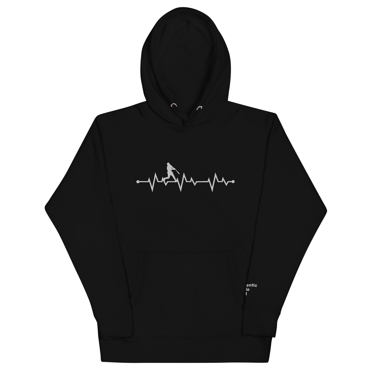 Baseball Heart Beat Hoodie