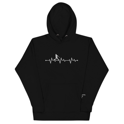 Baseball Heart Beat Hoodie