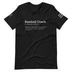 Baseball Coach T-shirt