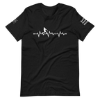 Baseball Heart Beat T-shirt